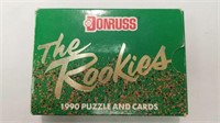 Dunross the rookies 1990 puzzle and cards