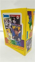 Dunross 1989 baseball puzzle and cards Box