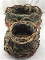 Two Native American Baskets