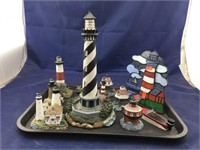 Lighthouse Statues & Stained Glass