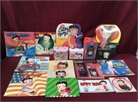 Assorted Betty Boop Items Including Calendars,
