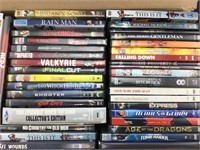 Large Box of Approximately 50 DVD's