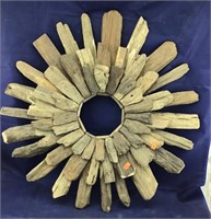 Weathered Wooden Wreath