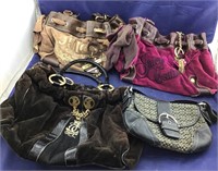 3 Juicy Couture Purses & a Small Coach