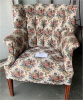 Wingback Armchair re-upholstered