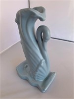 Haeger Blue Swan Pottery Vase