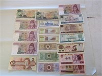 Misc. lot of Foreign Paper Currency