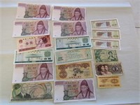 Misc. Lot of Foreign Paper Currency