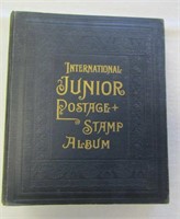 1939 Int. JR Postage Stamp Album w. Some Stamps