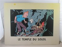 Laminé Tintin - Le Temple du Soleil
80 x 60 cm