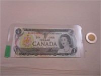 $1 Canadien 1973 UNC
