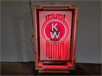 New/Unused 36" Round KW Neon Sign