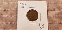 1919D Wheat Cent