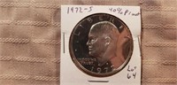 1972S Eisenhower Dollar 40% Proof