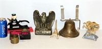 Small Metal Lot - Bell, Pegasus, Eiffel, Nutcracke