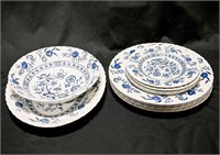 BLUE NORDIC CHINA Meakin England