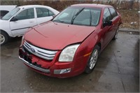 2006 Red Ford Fusion