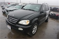 2005 Blk Mercedes ML500