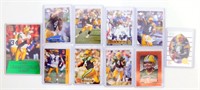 Brett Favre Lot of 10 Different Football Cards -