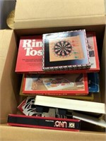 Box of Old Toy Games