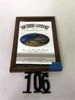 13 1/2" X 9 1/2" Southern Comfort mirror
