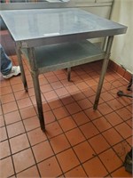 Stainless Steel Prep Table