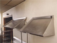 Pair of Stainless Steel Wall Mount Drying