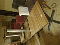Misc Chairs, Bar Stools, and Tables Large Lot