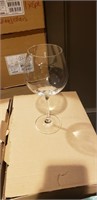 9 Boxes of 6pcs long stem wine glasses