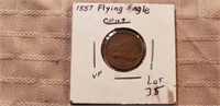 1857 Flying Eagle Cent