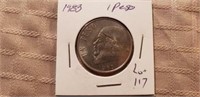 1983 1 Peso