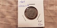 1965 Venzuela Coin