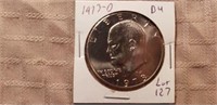 1973S  Eisenhower Dollar