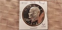 1973S  Eisenhower Dollar 40% Proof