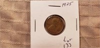 1925 Wheat Cent