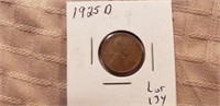 1925S Wheat Cent