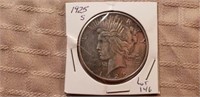 1925S Peace Dollar