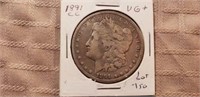 1891CC Morgan Dollar VG