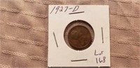 1927D Wheat Cent