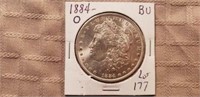 1884O Morgan Dollar BU