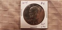 1974 Eisenhower Dollar BU