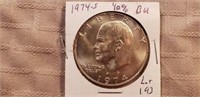 1974S Eisenhower Dollar 40% BU