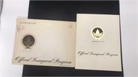 Official Nixon Inaugural program