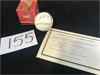 ANDY DALTON SIGNED MLB GOLD GLOVE BALL