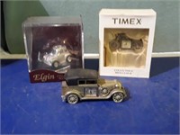 Miniature Clocks, cars & Motorcycle (3)