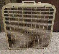 Box Fan-metal-tested-works-3 speed-H-no maker