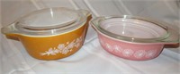 Casserole dishes-Pyrex with lids