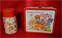 1981 Aladdin Strawberry Shortcake Lunch Box &