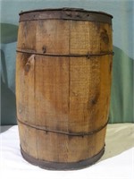 wood nail keg.