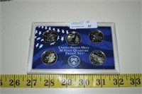 2002 U.S. Mint quarter set